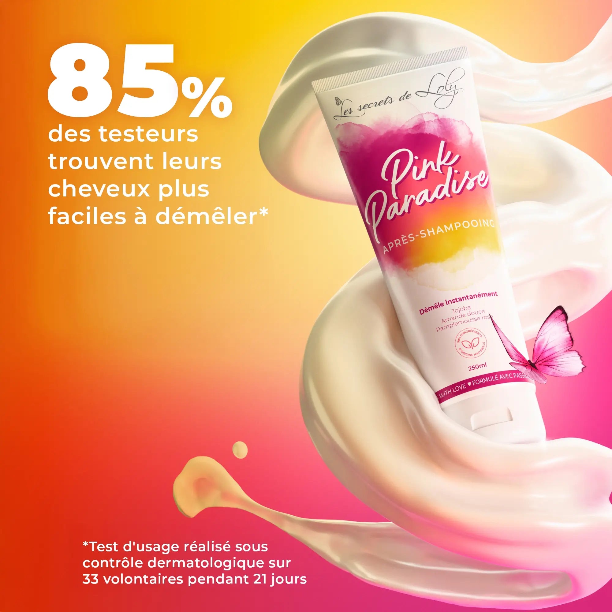 Pink Paradise - Après-shampooing ultra démêlant  - 250ml